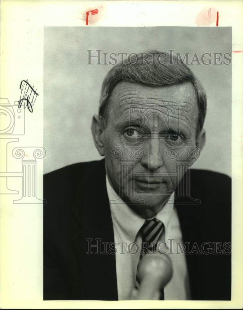 1989 Press Photo Texas-San Antonio athletic director Bobby Thompson - sas16448 - Historic Images