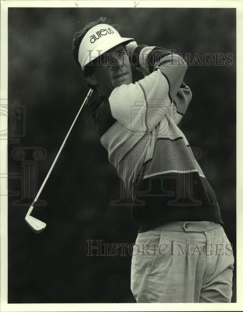 1988 Press Photo American golfer Larry Mize - sas16466 - Historic Images