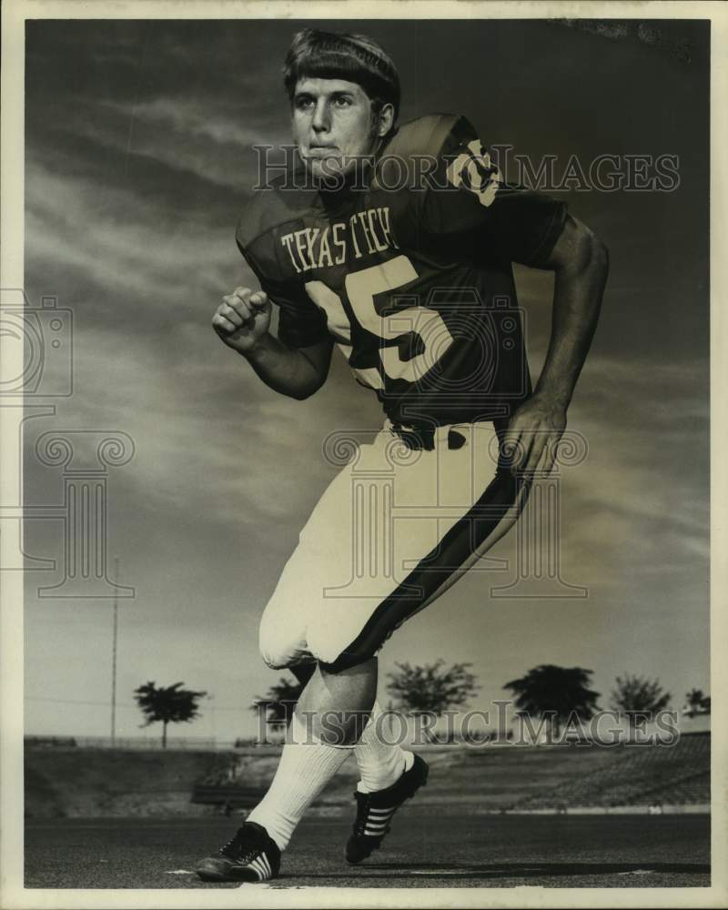 Press Photo Texas Tech college football player Richard Salley - sas16477 - Historic Images