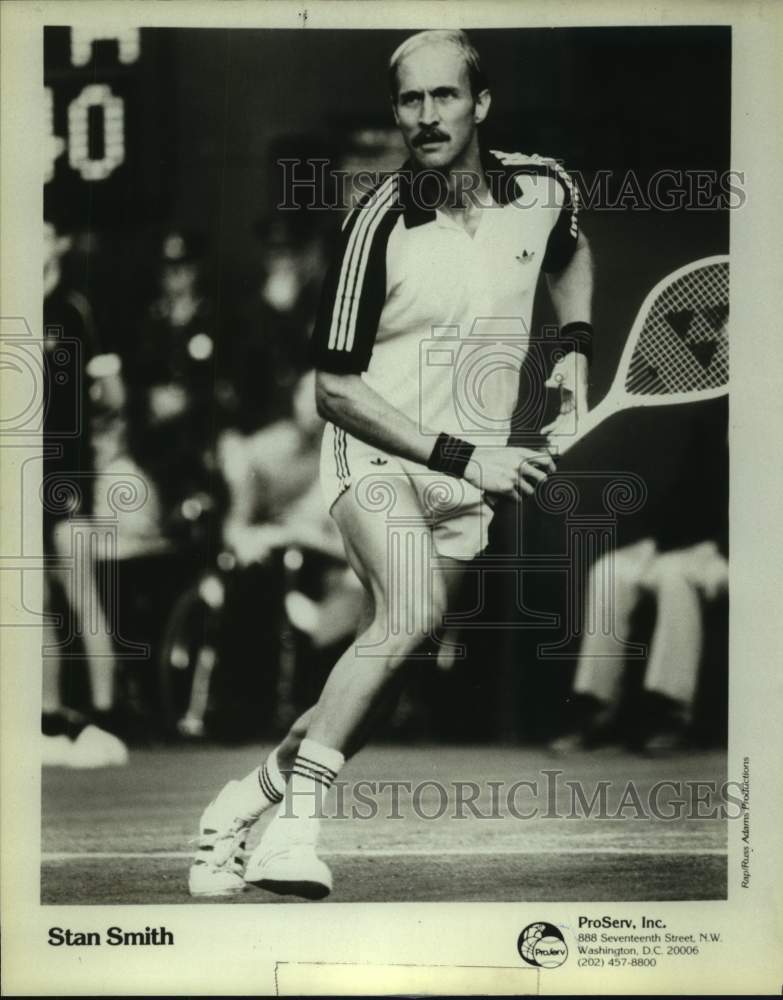 Press Photo Tennis player Stan Smith - sas16524 - Historic Images