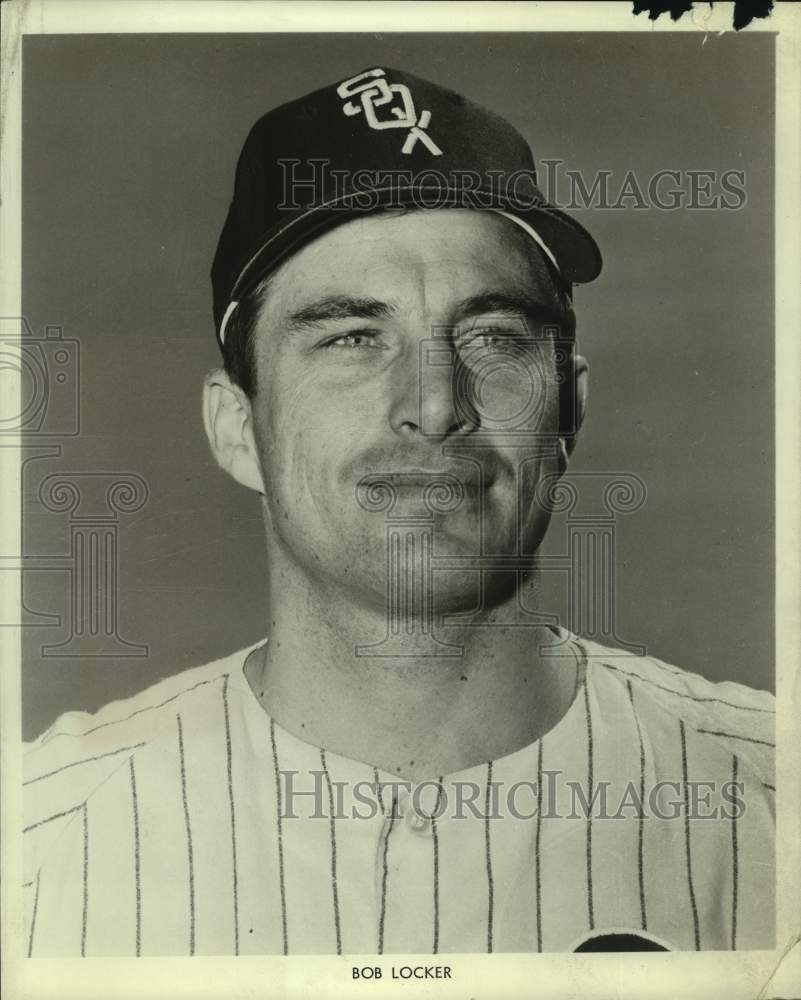 Press Photo Chicago White Sox baseball player Bob Locker - sas16654 - Historic Images