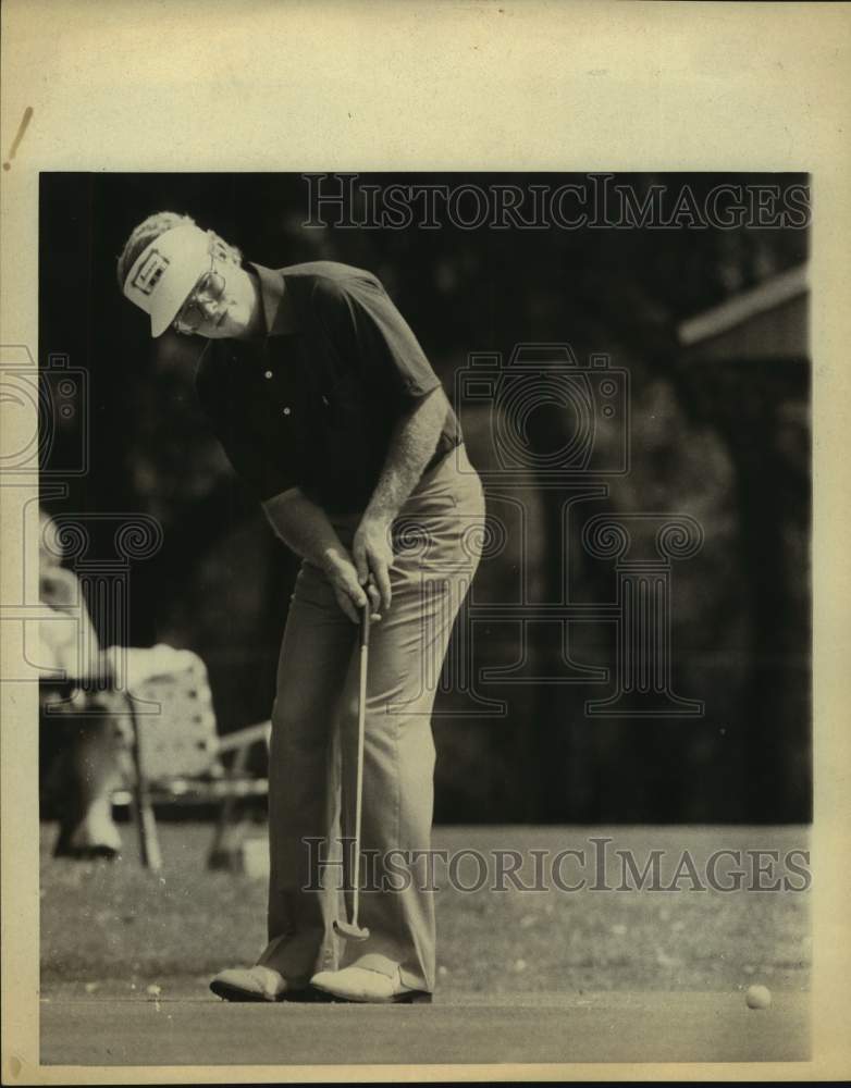 Press Photo Golfer Tom Kite in action - sas16656 - Historic Images