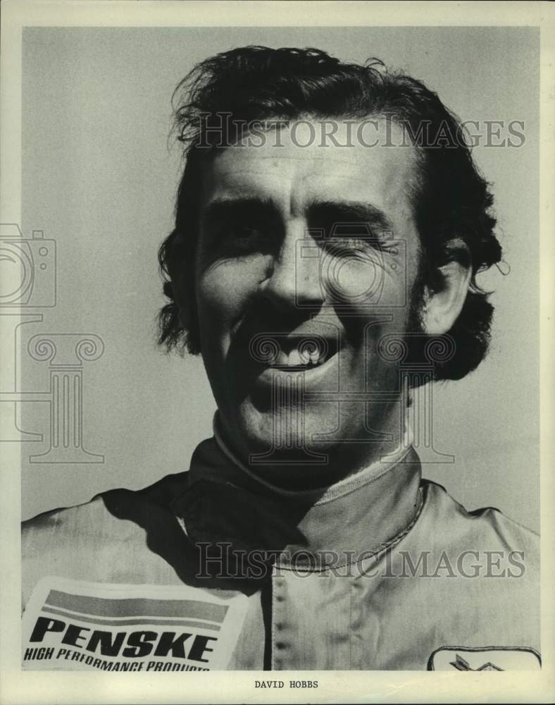 Press Photo Race driver David Hobbs - sas16671- Historic Images