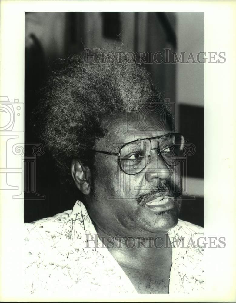 1993 Press Photo Boxing promoter Don King - sas16677 - Historic Images