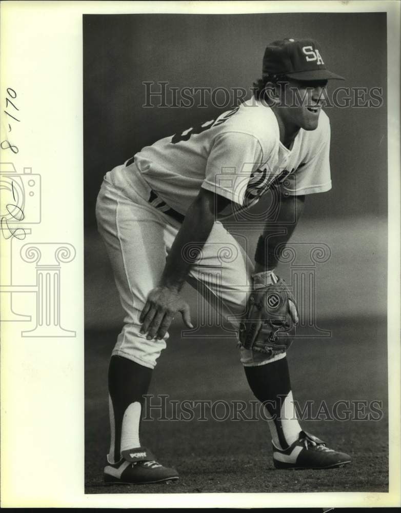 1983 Press Photo San Antonio Dodgers baseball player Scotti Madison - sas16688 - Historic Images