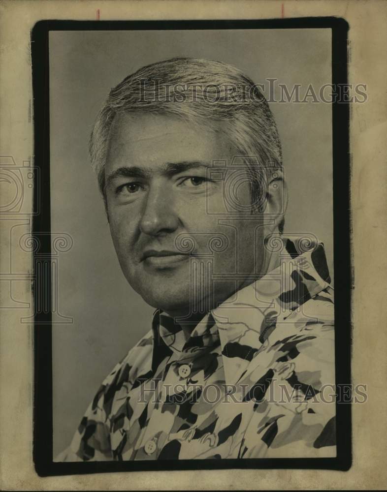1978 Press Photo San Antonio Spurs basketball TV executive Jack Magan - Historic Images