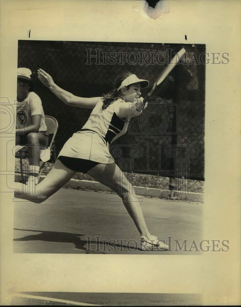 1982 Press Photo Tennis player Gretchen Rush - sas16693 - Historic Images