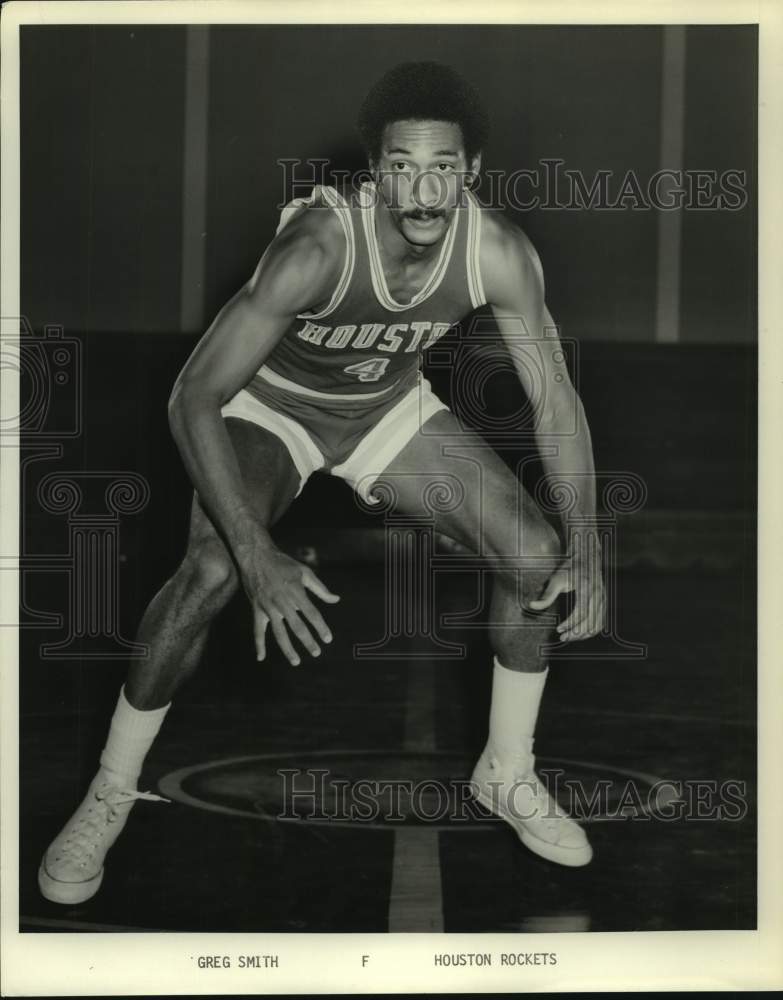 Press Photo Houston Rockets basketball player Greg Smith - sas16768 - Historic Images