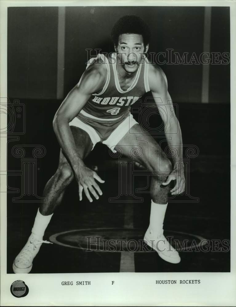 Press Photo Houston Rockets basketball player Greg Smith - sas16770 - Historic Images