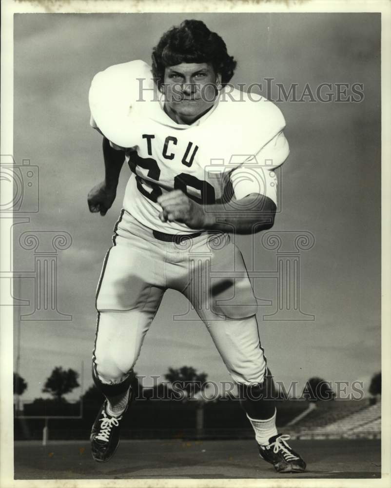 Press Photo Texas Christian college football player David Cody - sas16799 - Historic Images