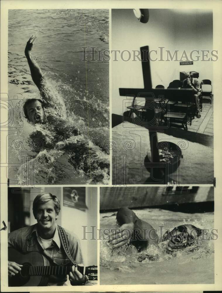 1976 Press Photo American Olympic swimmer John Naber - sas16828 - Historic Images