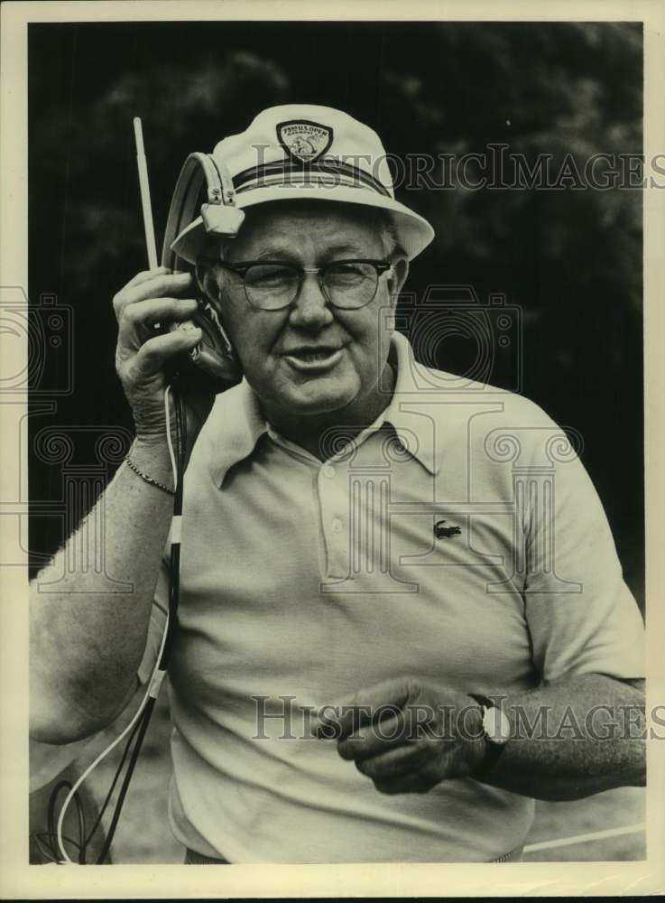 Press Photo Golf broadcaster Byron Nelson - sas16873 - Historic Images