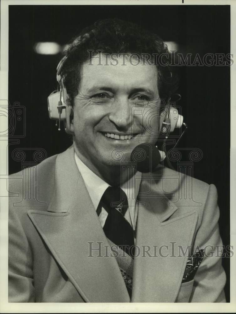 Press Photo NBC Sports commentator Al McGuire - sas16893 - Historic Images