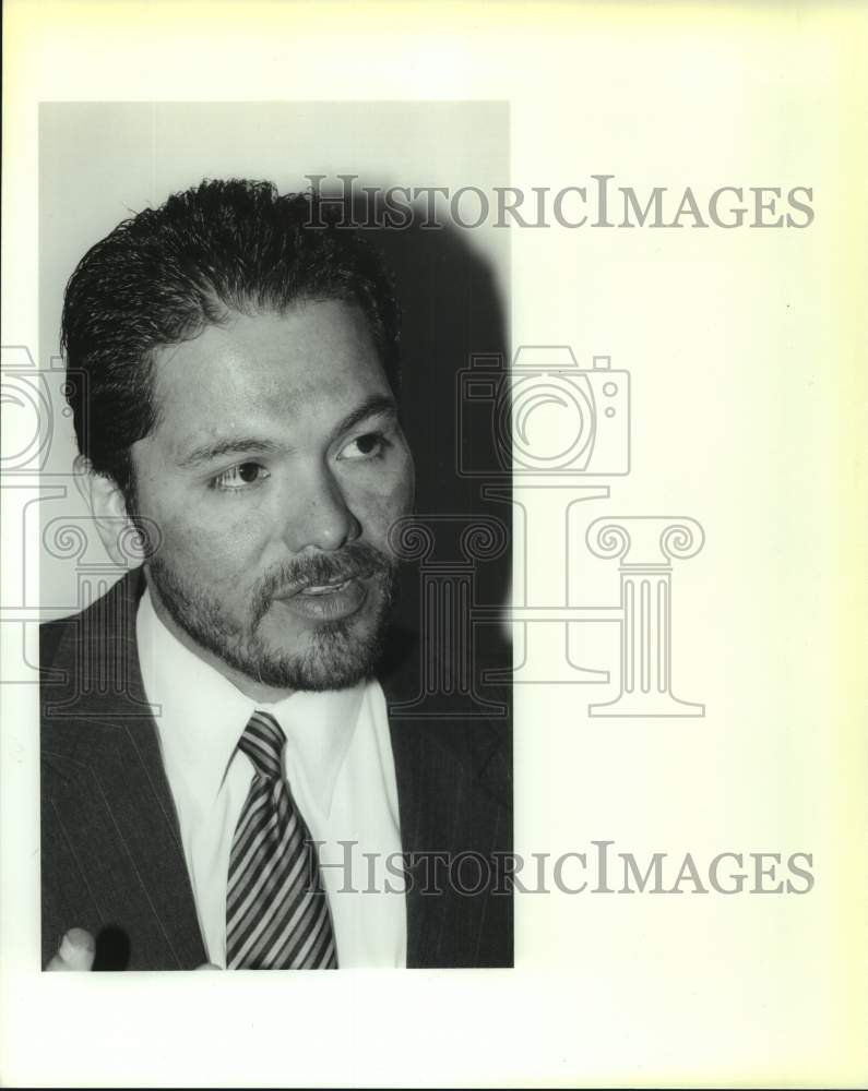 1993 Press Photo Boxing investor Rudolpho F. Rodriguez - sas17008 - Historic Images