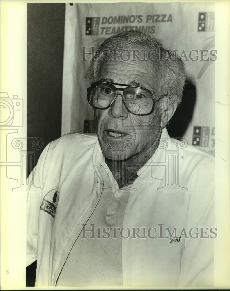 1986 Press Photo Team tennis investor Leo Rose - sas17010 - Historic Images