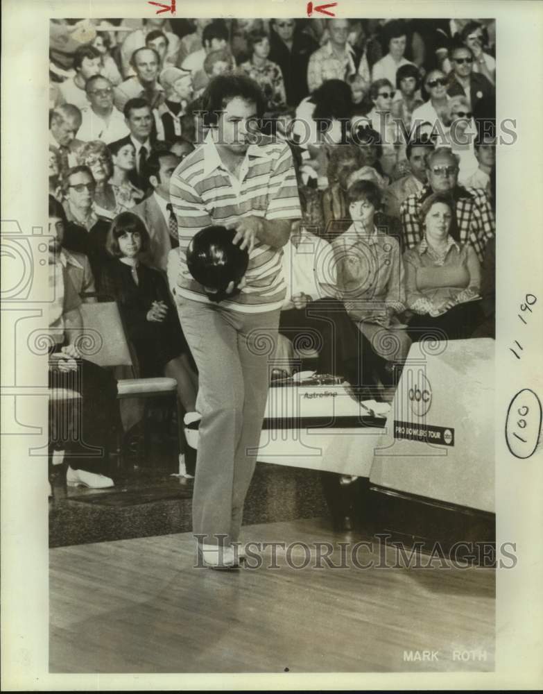 1984 Press Photo Pro bowler Mark Roth - sas17024 - Historic Images
