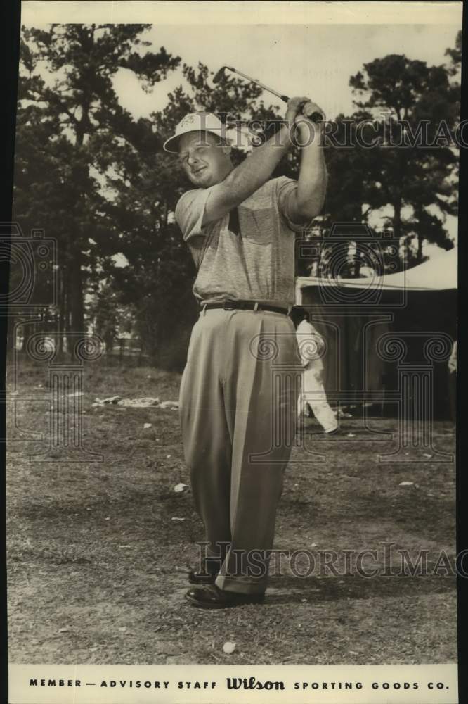 Press Photo Golfer Billy Maxwell - sas17073 - Historic Images