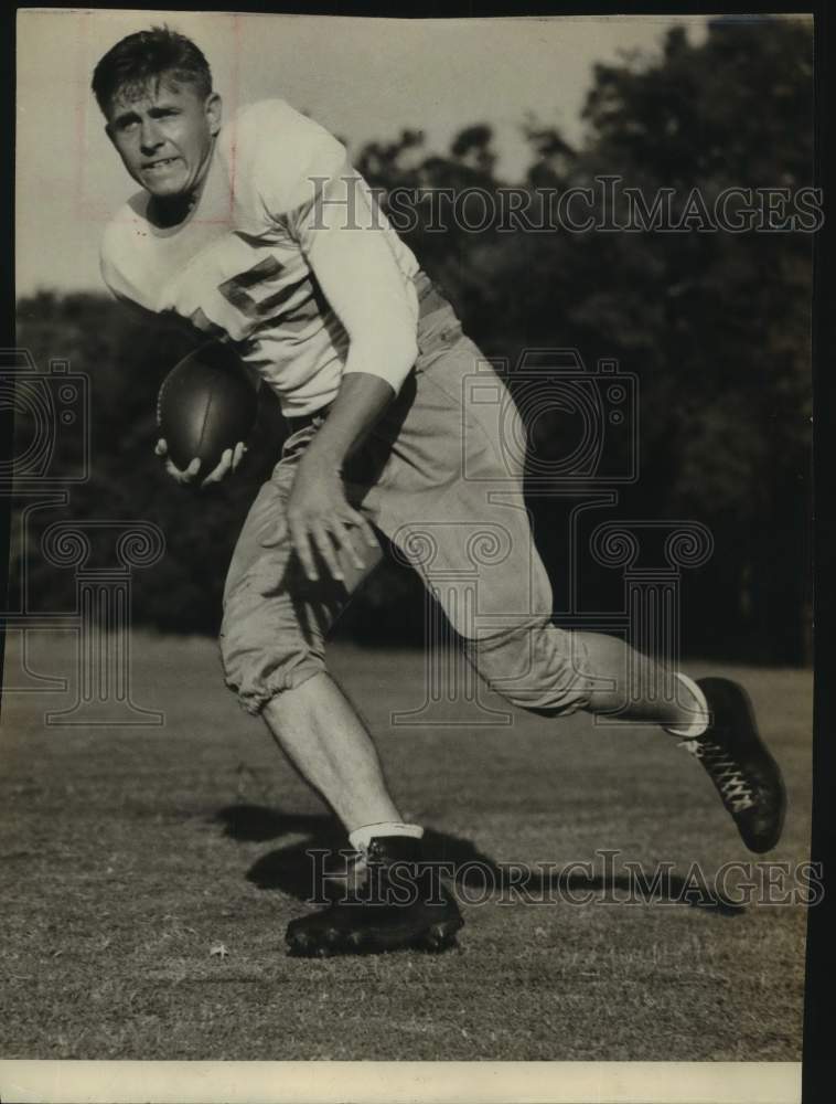 Press Photo University of Texas football player "Big Ed" Mattson - sas17092 - Historic Images