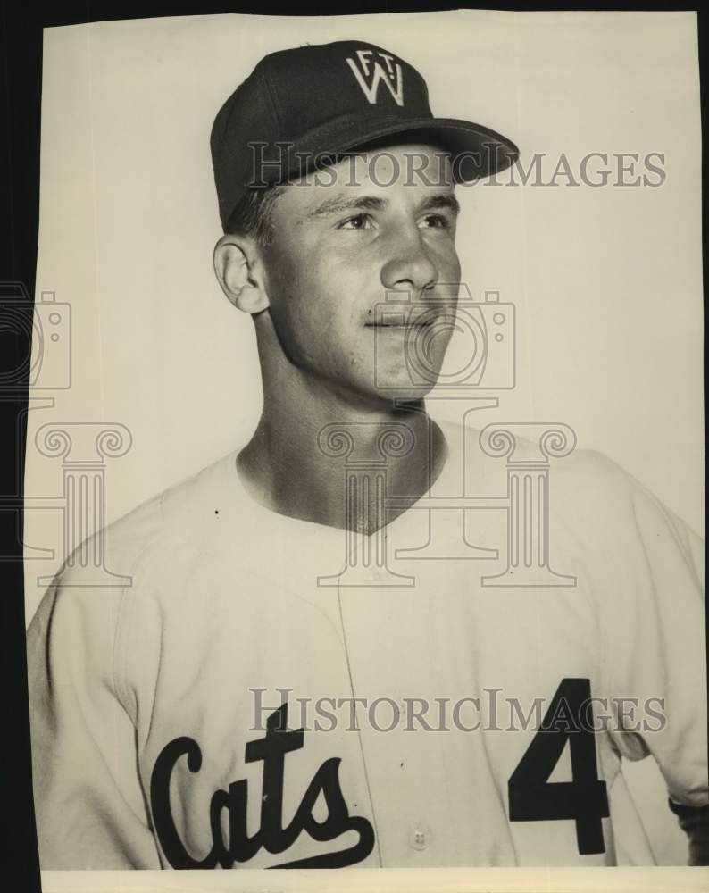 Press Photo Fort Worth baseball player Mike Korchesk - sas17108 - Historic Images
