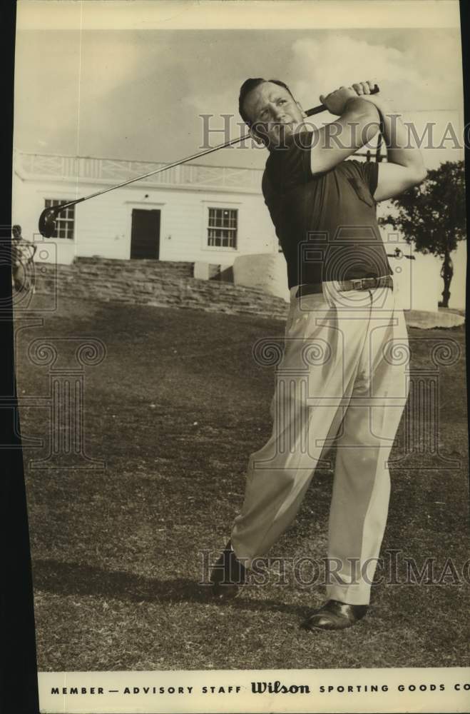 Press Photo Golfer Chuck Klein - sas17135 - Historic Images