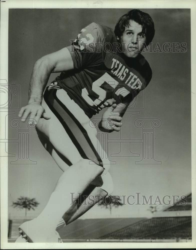Press Photo Texas Tech college football player David Knaus - sas17140 - Historic Images