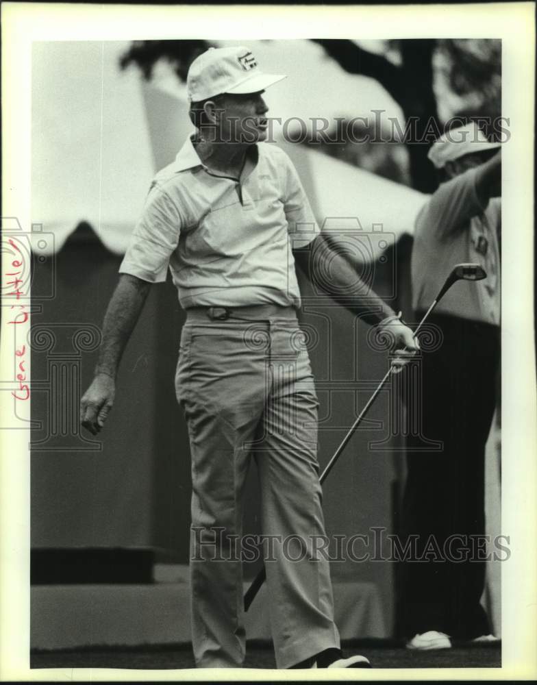 1985 Press Photo Golfer Gene Littler - sas17146 - Historic Images