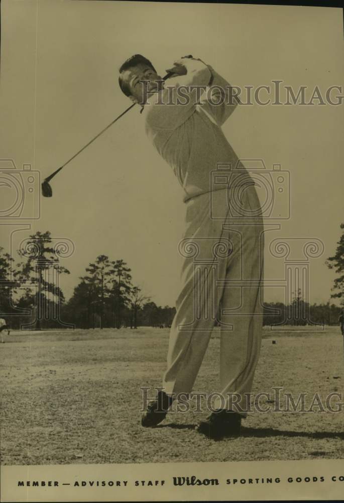 Press Photo Golfer Walker Inman Jr. - sas17148 - Historic Images