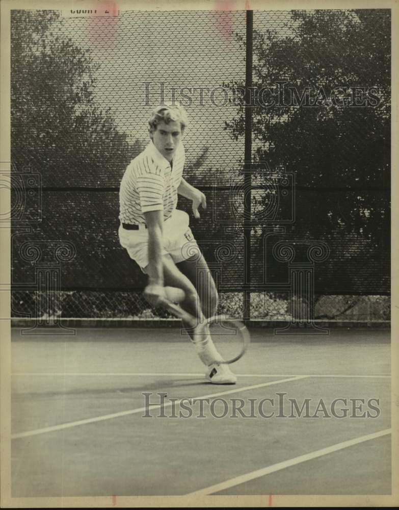 1978 Press Photo Tennis player Eric Iskersky - sas17155 - Historic Images