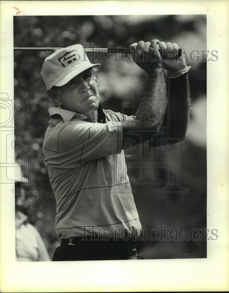 1985 Press Photo Senior PGA Tour golfer Gene Littler - sas17172 - Historic Images