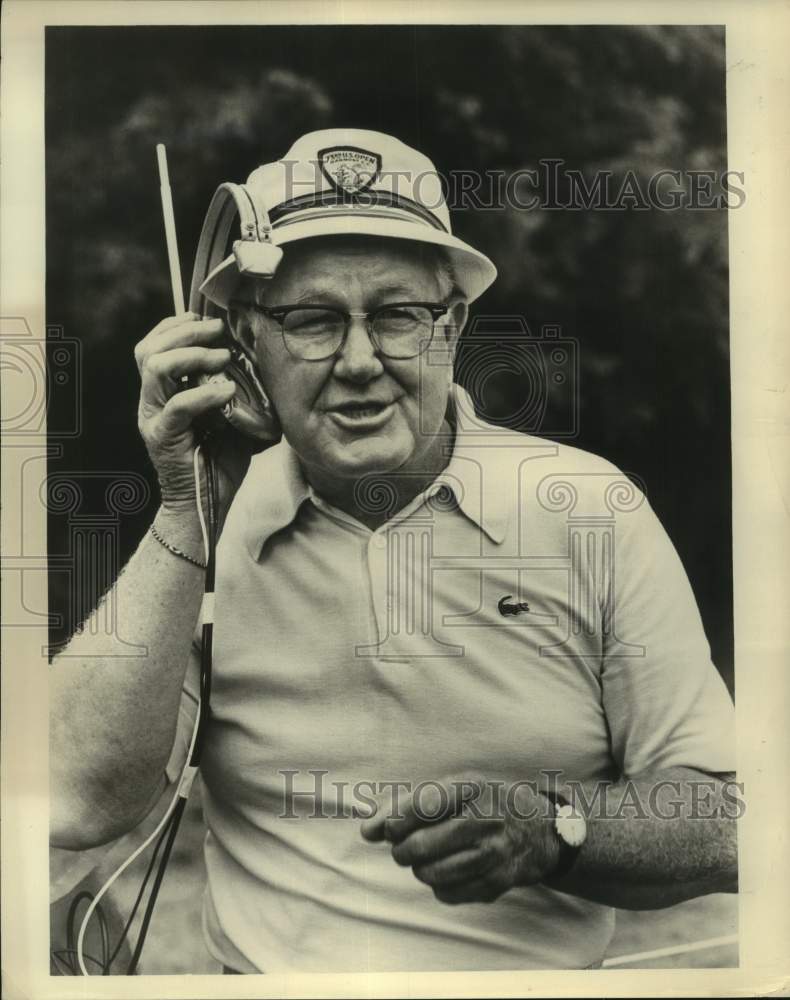 Press Photo Golf champion and broadcaster Byron Nelson - sas17185 - Historic Images