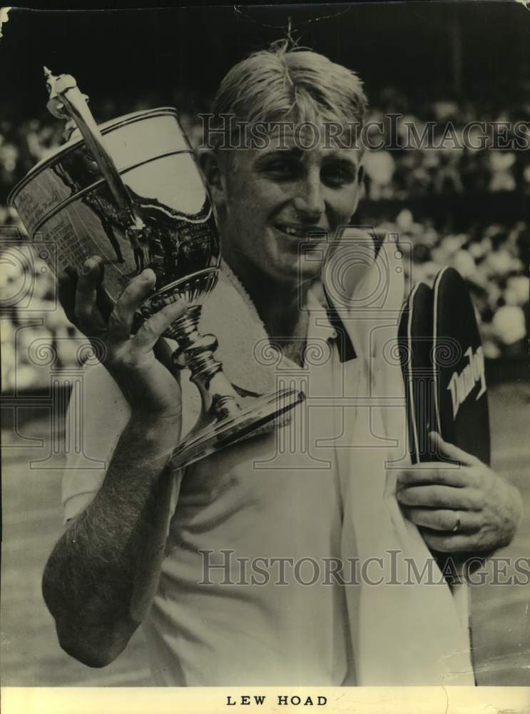 Press Photo Tennis player Lew Hoad - sas17216 - Historic Images