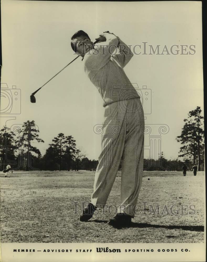 Press Photo Golfer Walker Inman Jr. - sas17233 - Historic Images