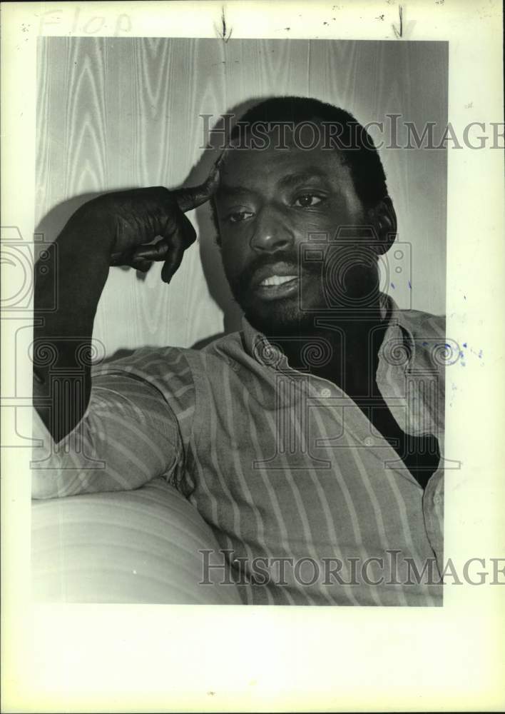 1986 Press Photo Former football star Warren McVea - sas17358- Historic Images