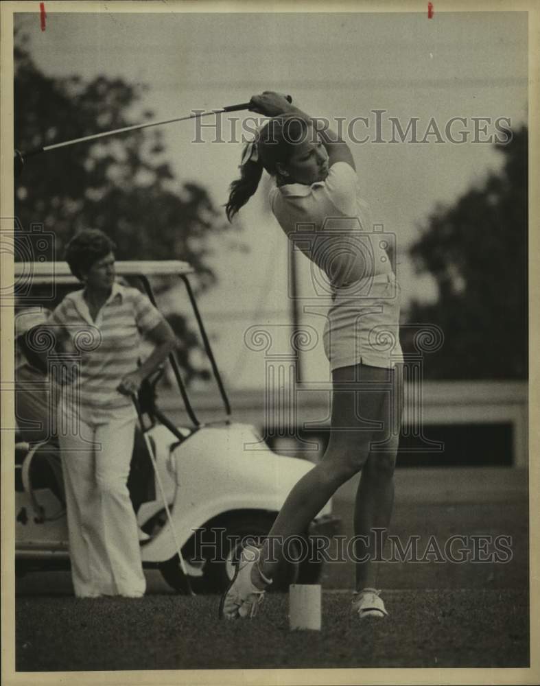 1978 Press Photo Golfer Nancy Meek - sas17394 - Historic Images