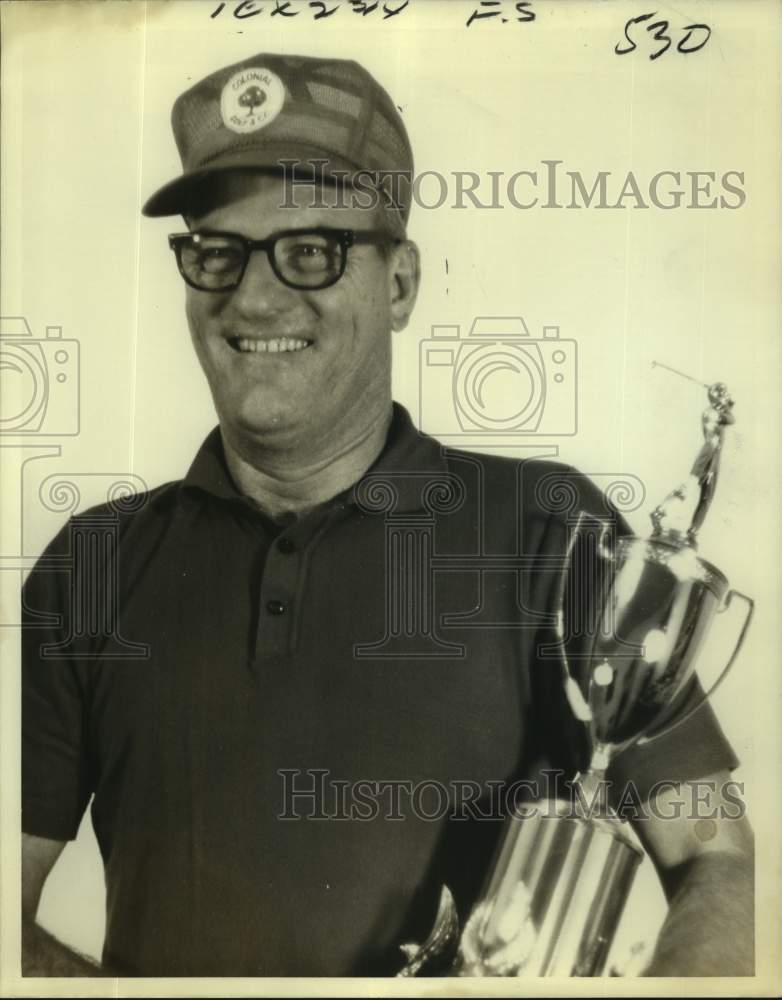 1976 Press Photo Colonial Country Club golf champion Oscar Higgenbotham - Historic Images