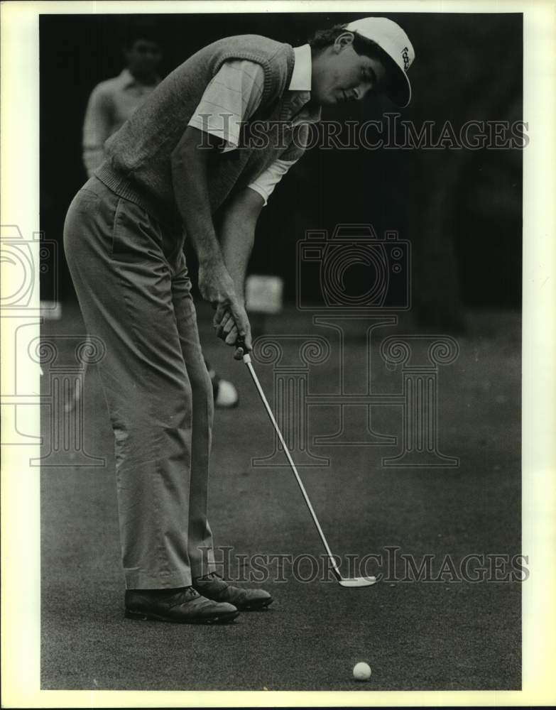 1987 Press Photo Texas-San Antonio college golfer Kurt Martin - sas17441- Historic Images