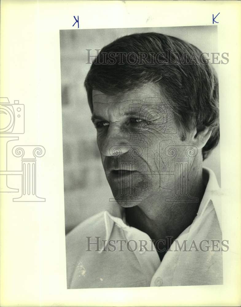 1984 Press Photo Churchill High football coach Gary Malesky - sas17466 - Historic Images
