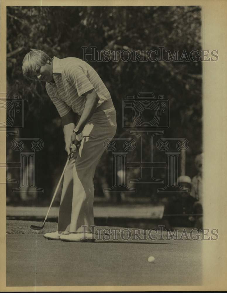 Press Photo Golfer John Mahaffey - sas17595 - Historic Images