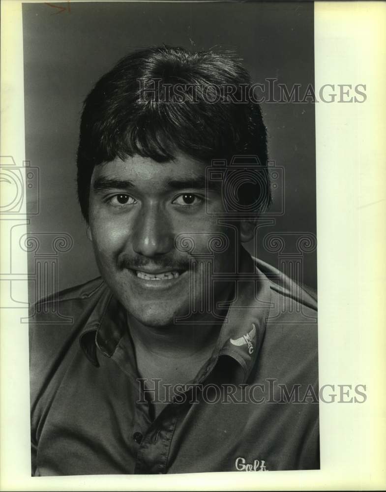 1986 Press Photo Golfer Dan Rocha - sas17630 - Historic Images