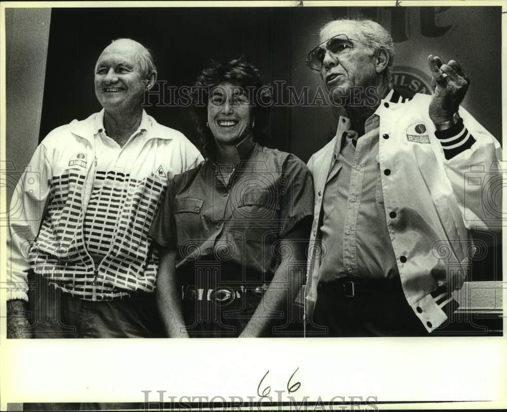 1987 Press Photo San Antonio Racquets team tennis lunch - sas17863 - Historic Images