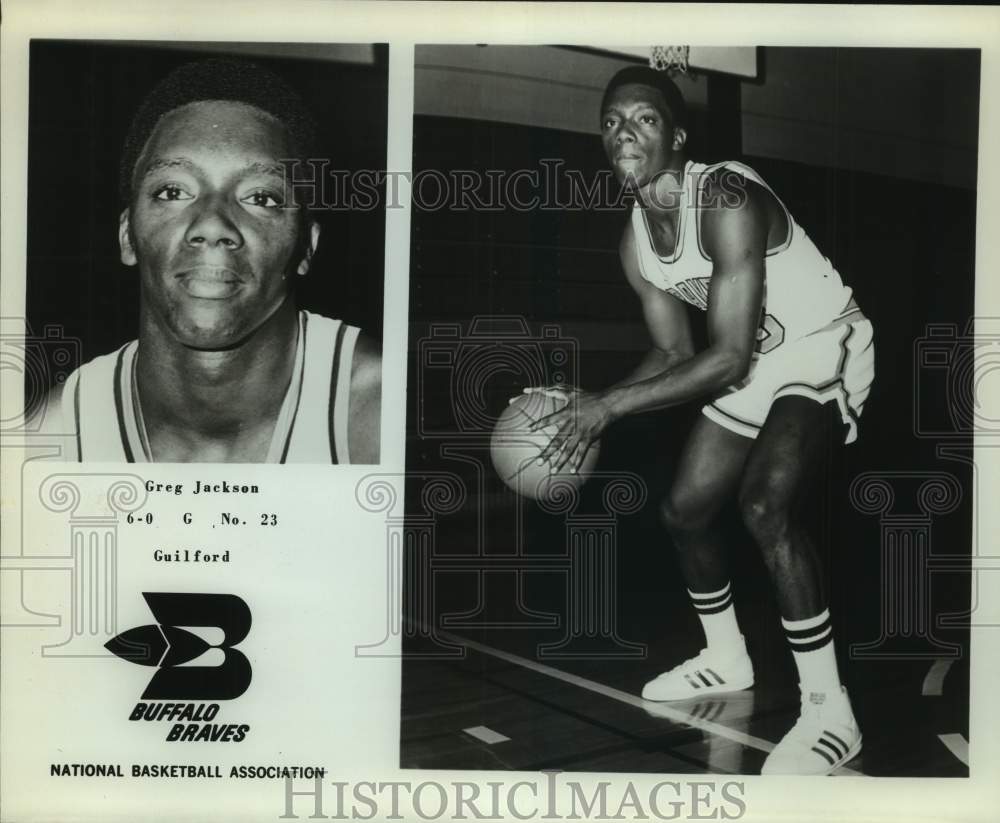 Press Photo Buffalo Braves basketball player Greg Jackson - sas17924 - Historic Images