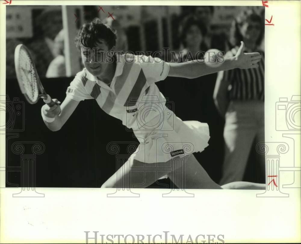 1988 Press Photo Tennis player Katerina Maleeva during a match vs. Steffi Graf - Historic Images