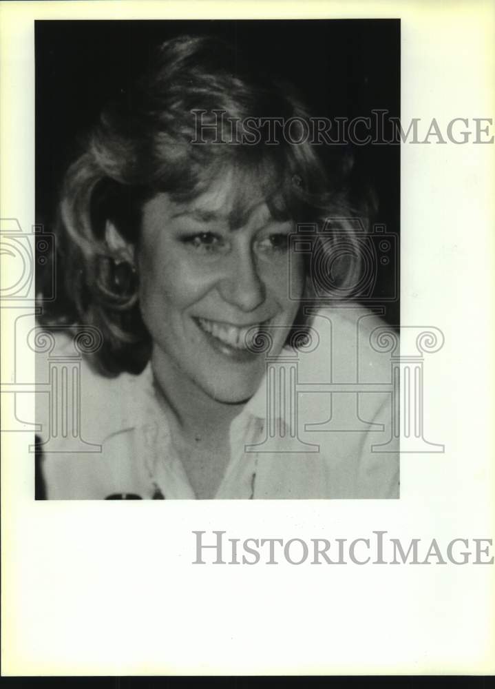 1990 Press Photo Michelle DeMunbrun, fiancee of Michigan governor John Engler- Historic Images