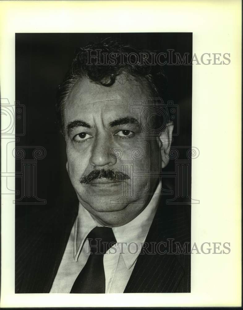 1987 Press Photo Federico De Leon, El Diaro del Caribe, IANA, Four Seasons - Historic Images