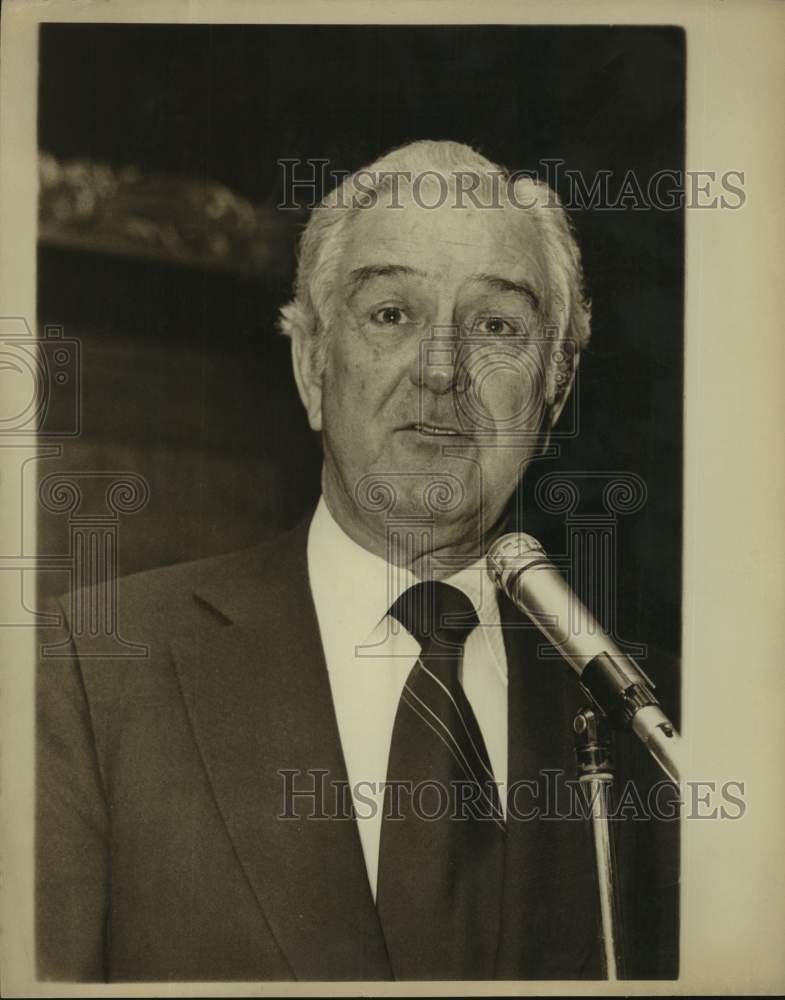 1979 Press Photo Former Texas governor John Connally - sas18627 - Historic Images