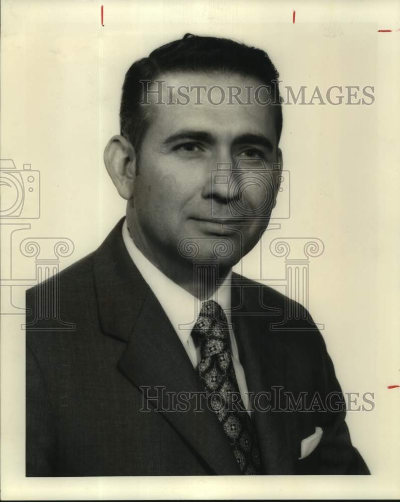 1975 Press Photo FBI special agent W. Lee Colwell, San Antonio FBI office - Historic Images