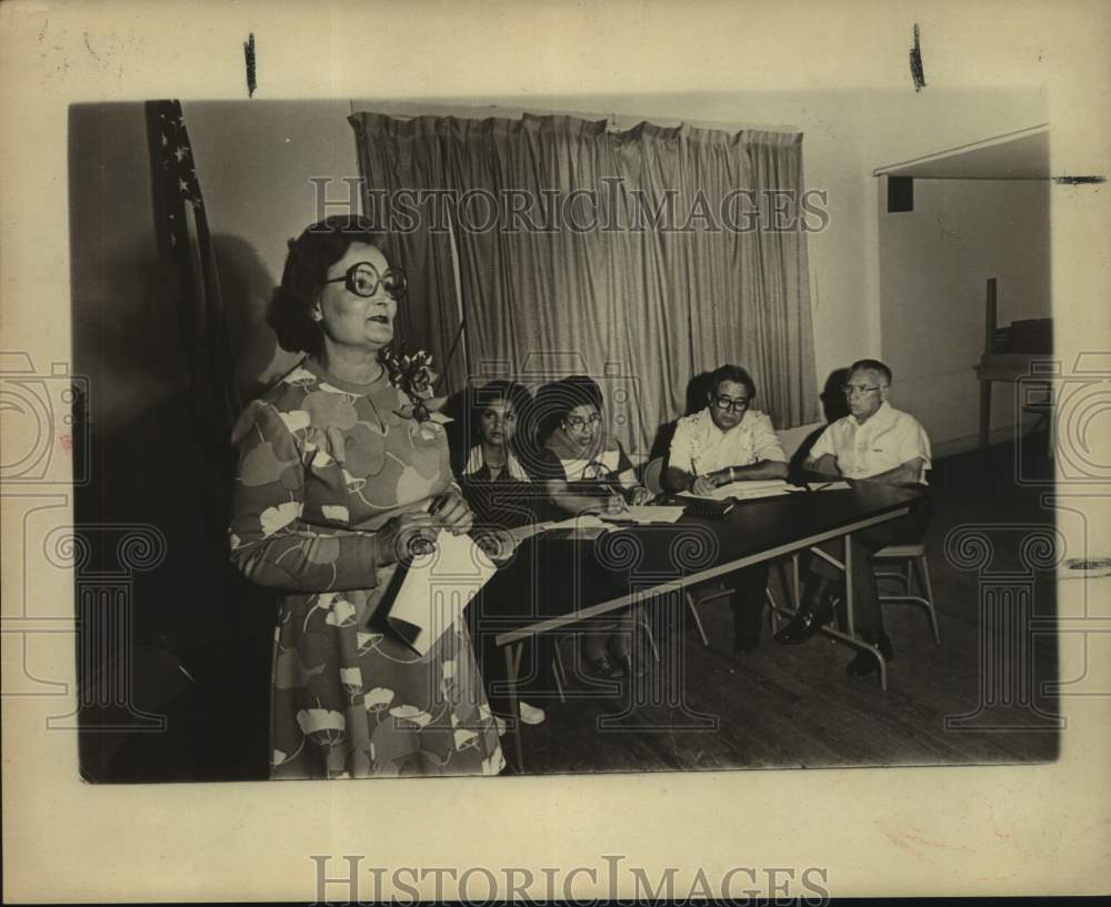 Press Photo Lila Cockrell & Others, Westside - sas18881 - Historic Images