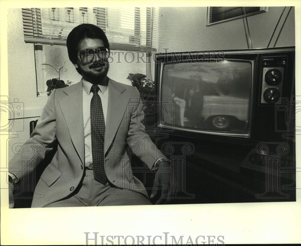 1983 Press Photo MTV Entrepreneur Jerry de la Vega - sas19139 - Historic Images