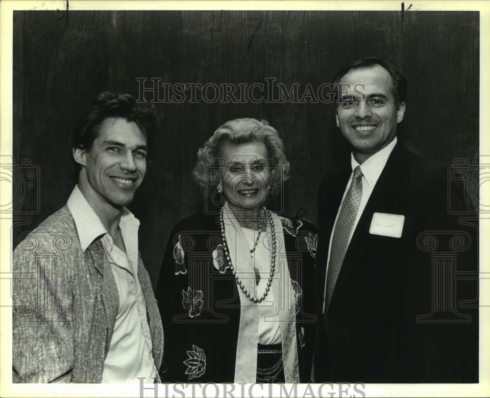 1988 Press Photo Jerel Hilding, Barbara Condos &amp; Gabe Zarnoti, Joffery Ballet - Historic Images