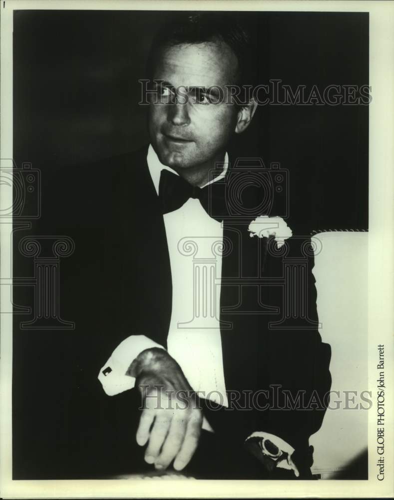 Press Photo Commissioner of Baseball Peter Ueberroth in Tuxedo - sas19745 - Historic Images